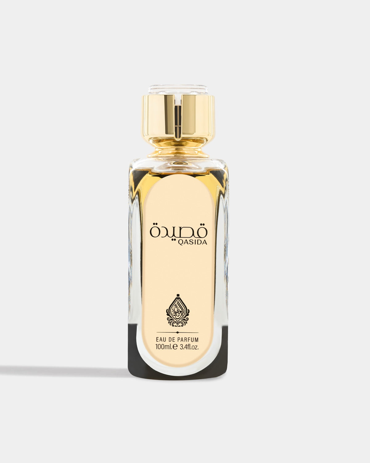 Qasida Gold eau de parfum 100 ml bottle